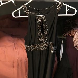 Black swim cover/dress